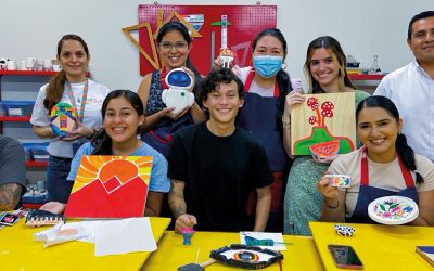 Café con CED desarrolló un taller práctico de cerámica junto a SUR